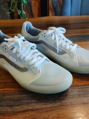 Van's Off the Wall Evdnt Ultimate Waffle Men's Skate Shoes Sneakers Gray-Size 10